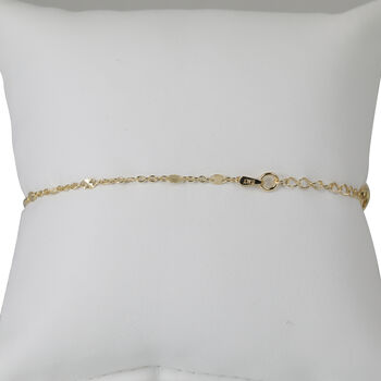 KONFETTI 925 Silber vergoldet Armband ca. 18 cm + 2.5 cm Extender