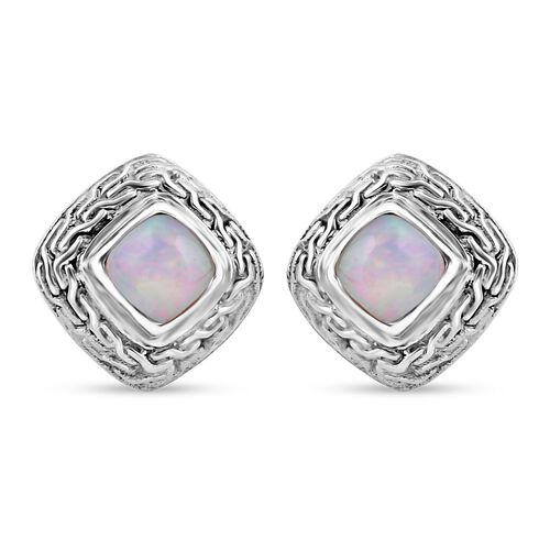 Royal Bali Kollektion - Natürliche, äthiopische Welo Opal-Ohrringe - 1,38 ct. image number 0