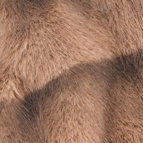 Flauschige Fäustlinge mit Kunstfell und Strickbündchen, Einheitsgröße, Hellbraun image number 4