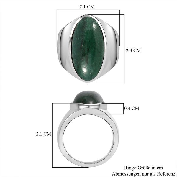 Grüner Aventurin-Ring - 9,91 ct. image number 7