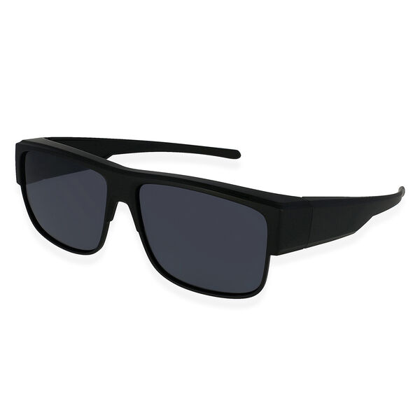 SOLE AND LUCE - Ultra-Polarized &Uuml;berbrille aus Schweizer Material, schwarz