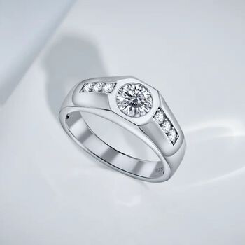 Moissanit Ring - 1 ct.
