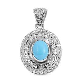 Royal Bali Kollektion - Sleeping Beauty Türkis Anhänger - 2,70 ct.