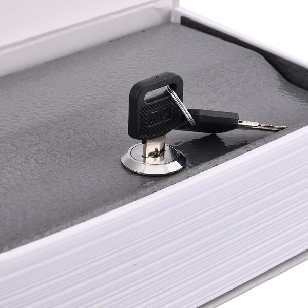 Kleiner Safe mit Schlüsselschloss in Wörterbuch-Form, Big Ben Muster image number 7