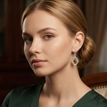 Bernstein Ohrringe 925 Silber