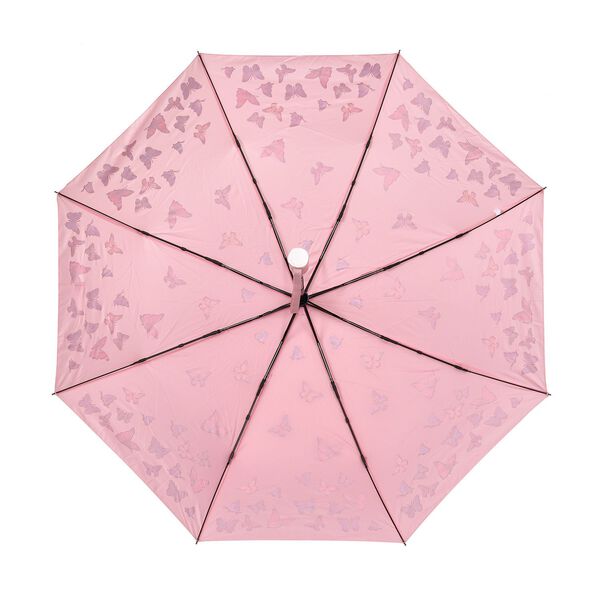 Farbwechselnder Regenschirm, rosa image number 4