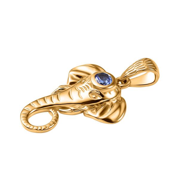 Tansanit Anhänger - 0,20 ct. image number 4