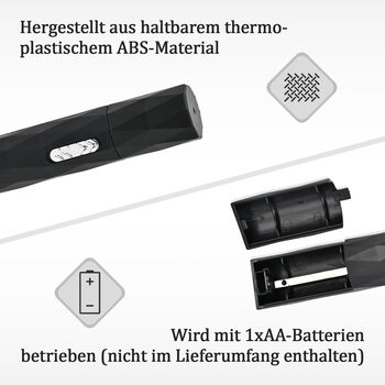 4-in-1 Multifunktional Elektrorasierer Set, schwarz