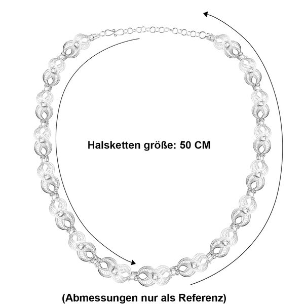 Royal Bali Tarakashi 925 Silber Halskette ca. 50 cm image number 4