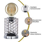 Vintage Edison Lampe aus Glas, Rosenholz image number 3