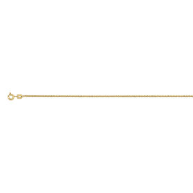 Italianische flexible Funkelkette, ca. 60 cm, 925, Silber vergoldet