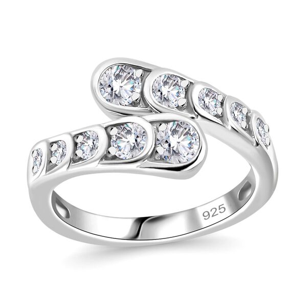 Moissanit Ring, ca. 0,77 ct image number 4