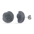 EXTREM SELTEN Natürlicher Olmek Jadeit Ohrringe 925 Silber rhodiniert ca. 20.00 ct