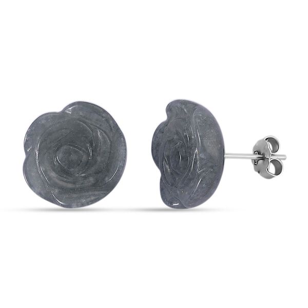 D'Joy nat&uuml;rliche Olmek Jadeit Ohrringe - 20 ct.