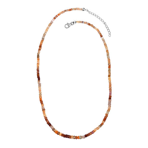 Goldene Zirkon-Halskette, 45 cm - 72 ct. image number 0
