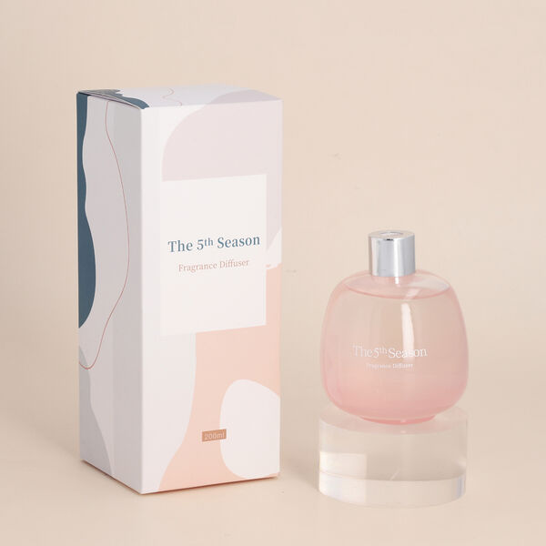 The 5th Season - Romance of Sea, Parf&uuml;mflasche mit Standfu&szlig;, Gr&ouml;&szlig;e 10x7 cm, Rosa