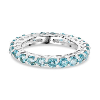 Blauer Apatit-Ring - 3,14 ct.