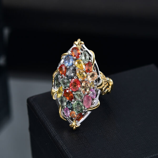Multi Saphir Ring - 7,35 ct. image number 2