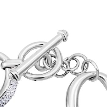 Kristall Armband ca. 19 cm 925 Silber