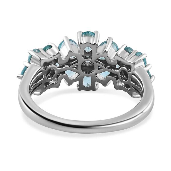 Blauer Apatit Ring, ca. 2.31 ct. image number 6