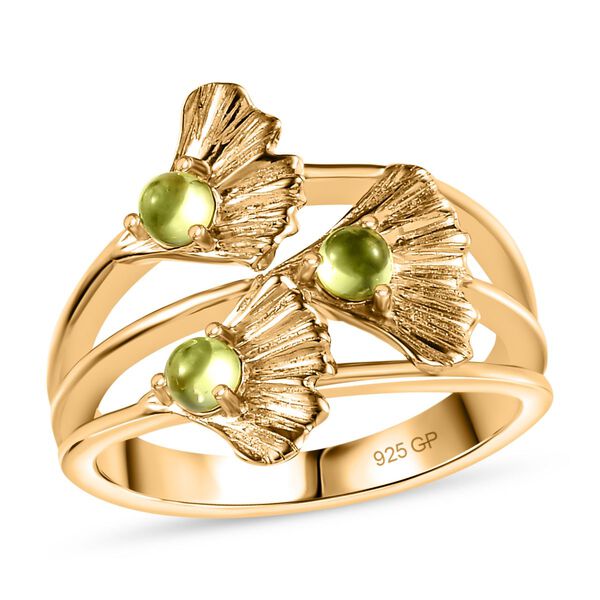 GP Italian Garden Collection - AA Nat&uuml;rlicher Peridot Ring, ca. 0,53 ct. image number 4
