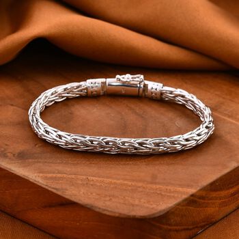 Royal Bali Kollektion- Tulang Naga Armband in 925 Silber