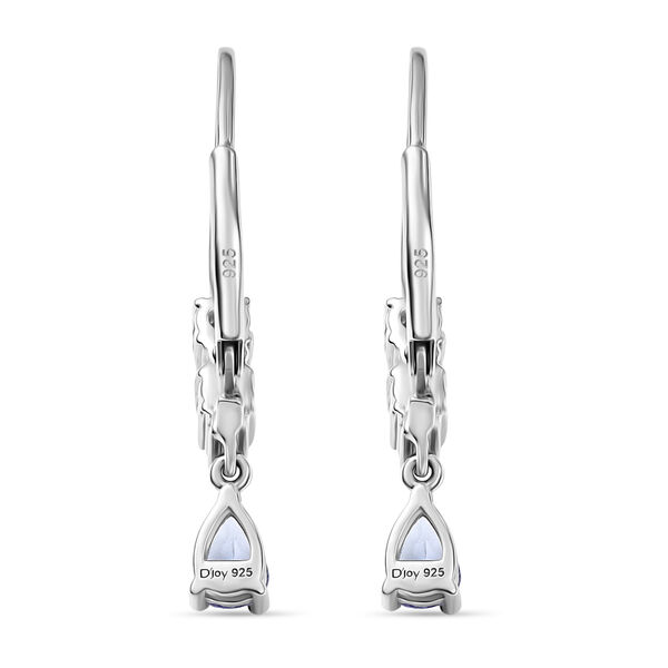 D'Joy Tansanit und Zirkon Ohrringe - 1,29 ct. image number 5