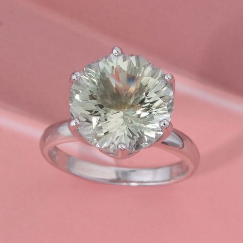 Prasiolith Ring - 6,30 ct. image number 1