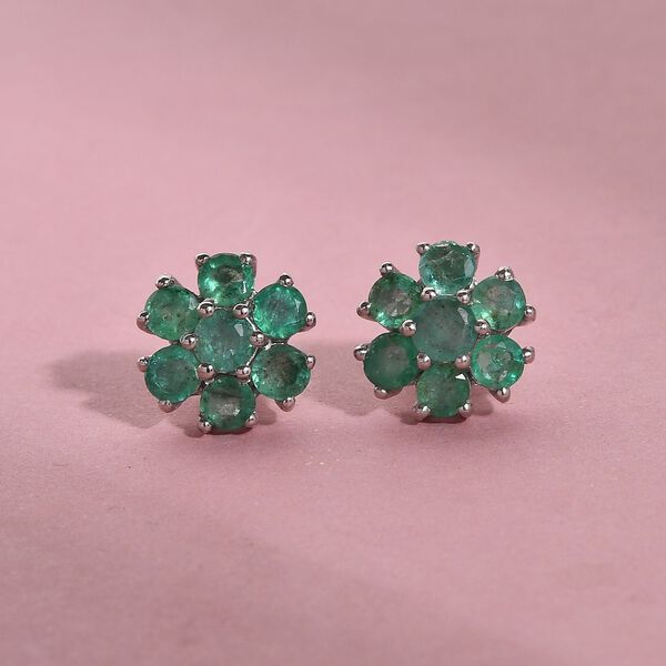 Kagem sambische Smaragd-Ohrstecker - 1,77 ct. image number 2