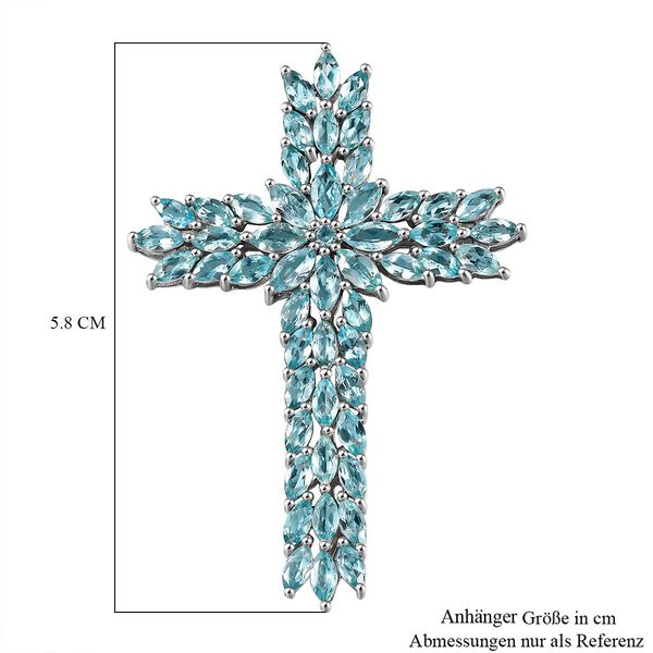 Paraiba Apatit Anhänger - 8,48 ct. image number 6