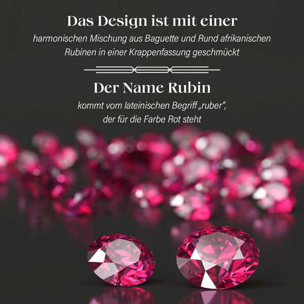 AA Afrikanischer Rubin-Anh&auml;nger - 6,67 ct. image number 4