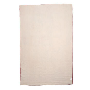 Digitaldruck-Teppich Baumwolle, orange und schwarz