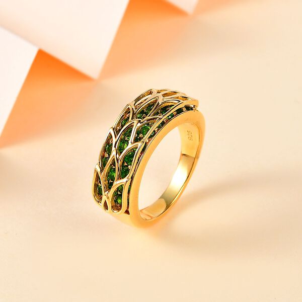 Nat&uuml;rlicher Chromdiopsid-Ring - 1,76 ct. image number 2