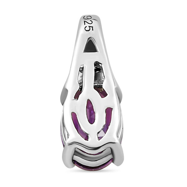 Nat&uuml;rlicher, marokkanischer Amethyst-Ring, Anh&auml;nger und Ohrringe, ca. 2,53 ct image number 9