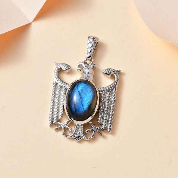 AAA Labradorit Anhänger - 6,40 ct. image number 2