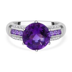 AA Lusaka Amethyst Ring - 3,56 ct.