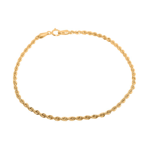Kordelkette-Armband in 585 Gold, 19 cm image number 0
