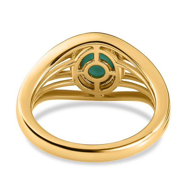 Amerikanischer, natürlicher Sleeping Beauty Türkis-Ring image number 4