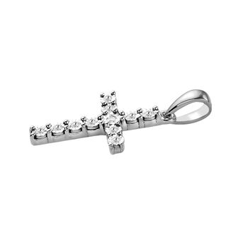 Diamant Kreuz Anh&auml;nger