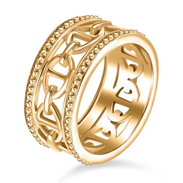 Messing Ring (Gr&ouml;&szlig;e 18.00) ca. 5,80g image number 5