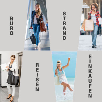 Oxford Side bag, blau