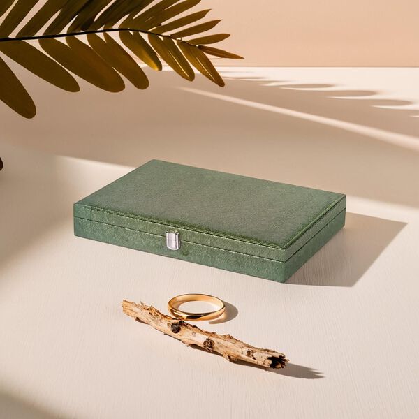 XL Premium Schmuckbox, 40x28x6 cm, grün image number 10