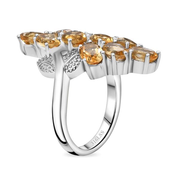 Citrin Ring - 4,52 ct. image number 4