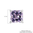 Rosa Amethyst Ohrstecker 925 Silber ca. 2,03 ct image number 4