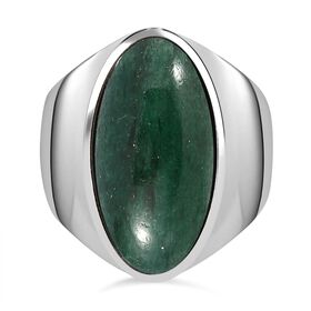Grüner Aventurin-Ring - 9,91 ct.