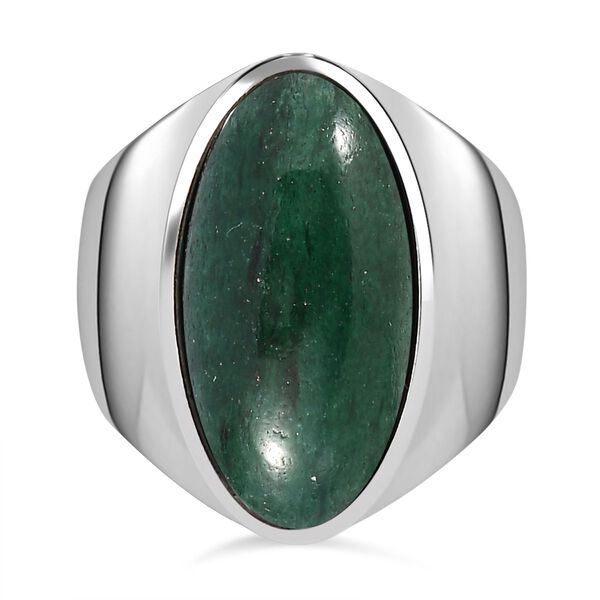 Grüner Aventurin-Ring - 9,91 ct. image number 0