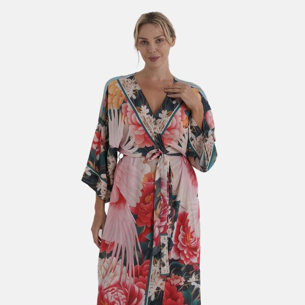   La Marey placement  print Brid  kimono image number 5