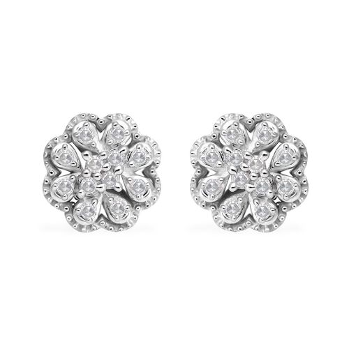 Weiße Diamant-Ohrringe - 0,25 ct. image number 0
