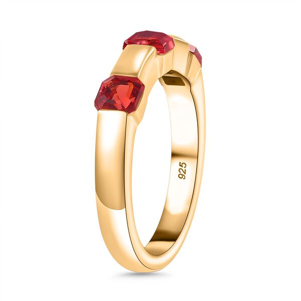 Labor Padparadscha Saphir Ring - 1,52 ct. image number 5