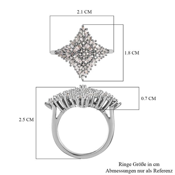 Wei&szlig;er Diamant-Ring - 1 ct. image number 7